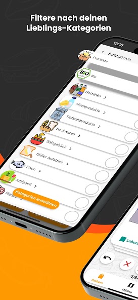 Category filters — from broad weekly deals to a focused shortlist